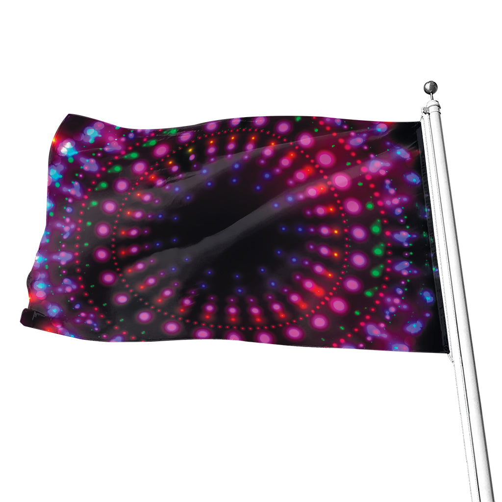 Light Mandala Print Flag