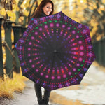 Light Mandala Print Foldable Umbrella