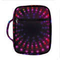 Light Mandala Print Front Pocket Bible Bag