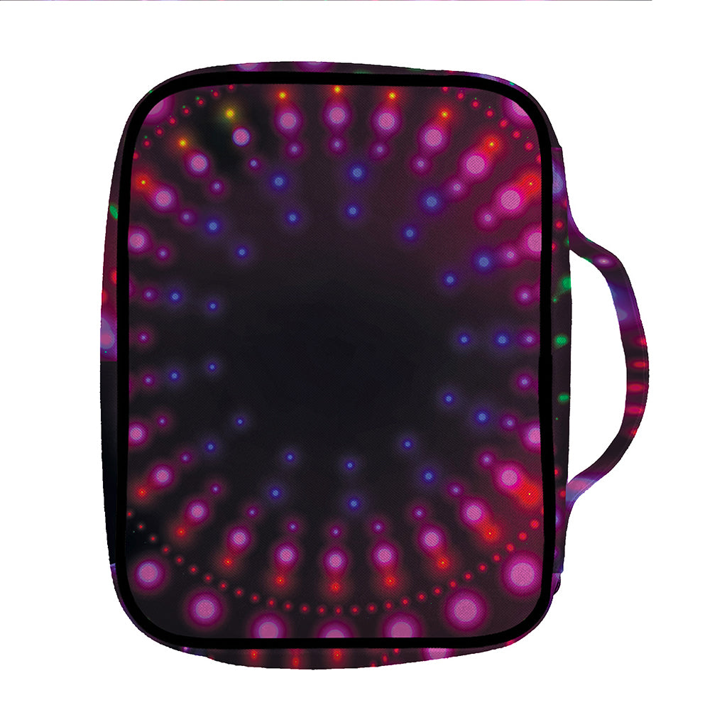 Light Mandala Print Front Pocket Bible Bag