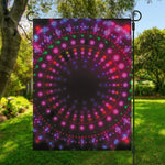 Light Mandala Print Garden Flag