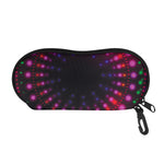Light Mandala Print Glasses Case