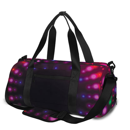 Light Mandala Print Gym Bag