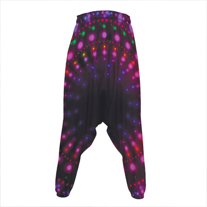 Light Mandala Print Hammer Pants