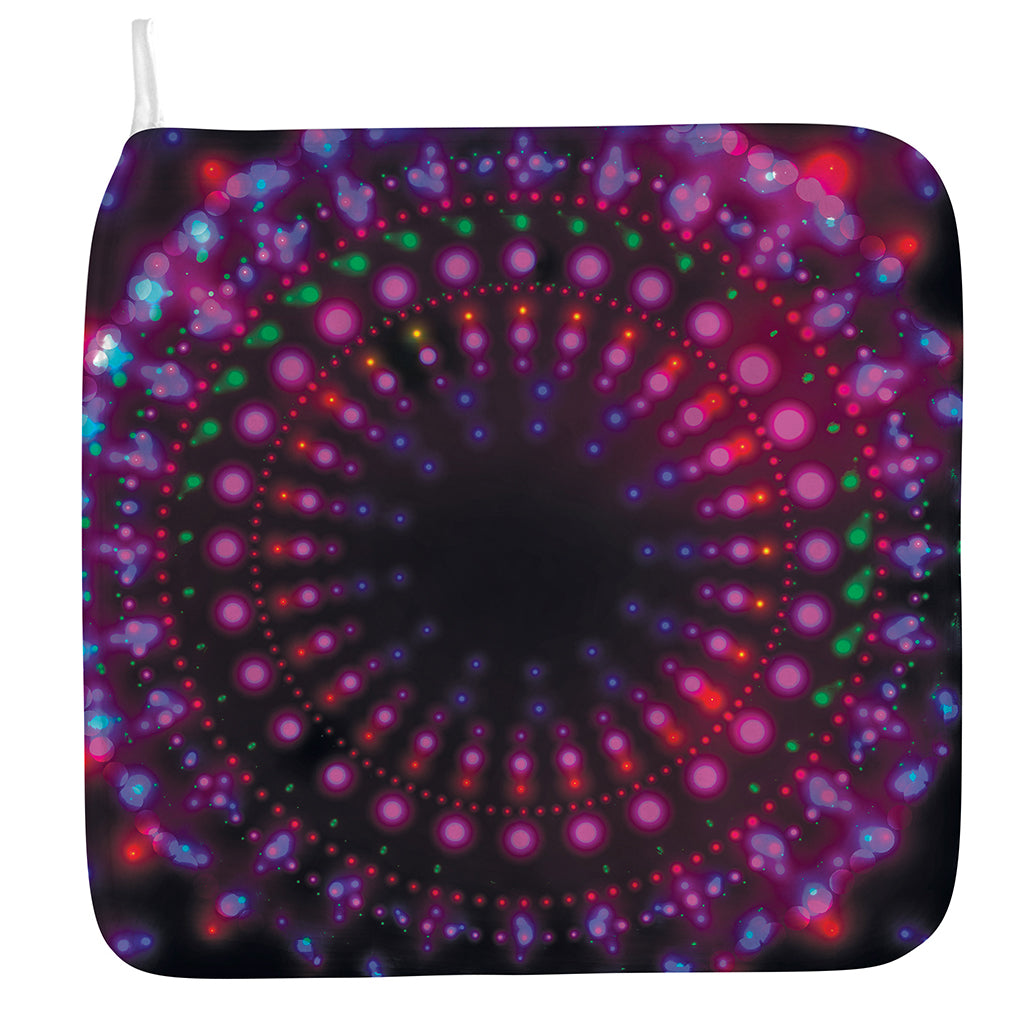 Light Mandala Print Hand Towel