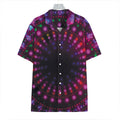 Light Mandala Print Hawaiian Shirt