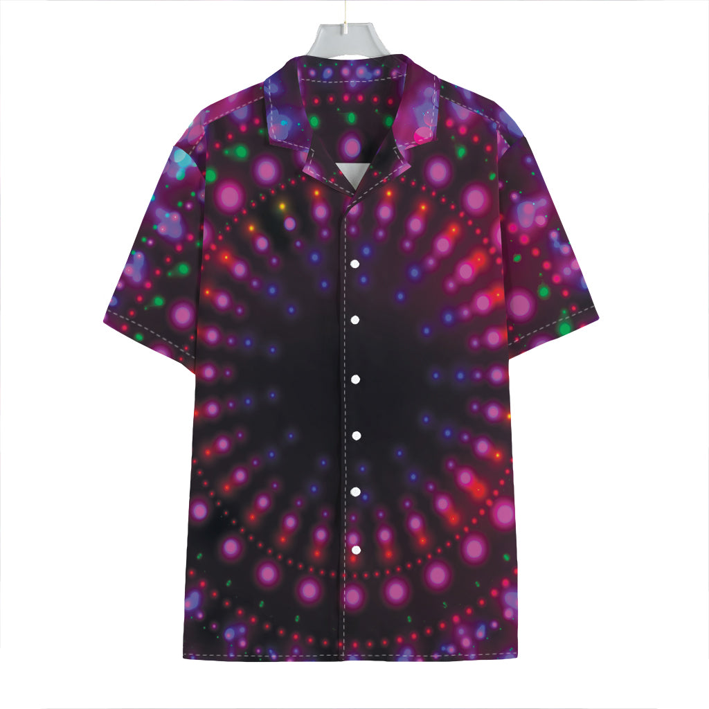 Light Mandala Print Hawaiian Shirt