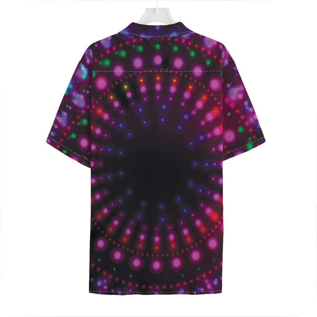 Light Mandala Print Hawaiian Shirt
