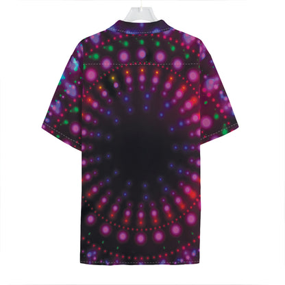 Light Mandala Print Hawaiian Shirt