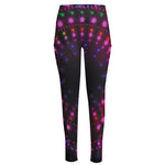 Light Mandala Print High-Waisted Pocket Leggings