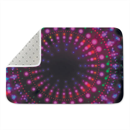 Light Mandala Print Indoor Door Mat