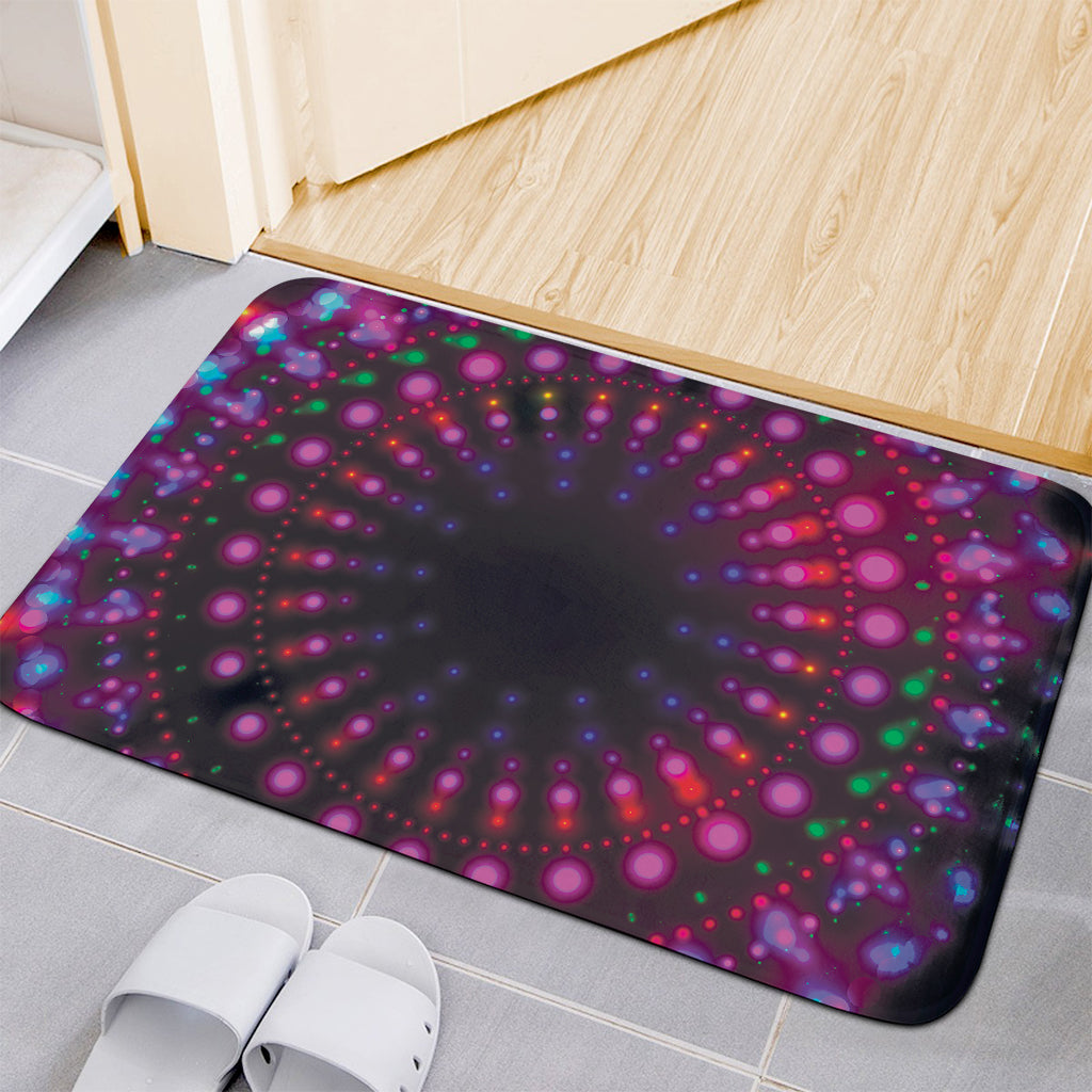 Light Mandala Print Indoor Door Mat