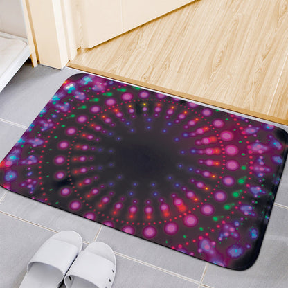 Light Mandala Print Indoor Door Mat