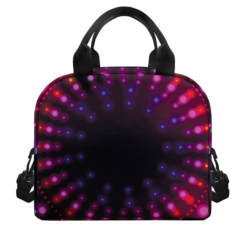 Light Mandala Print Insulated Lunch Bag