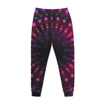 Light Mandala Print Jogger Pants