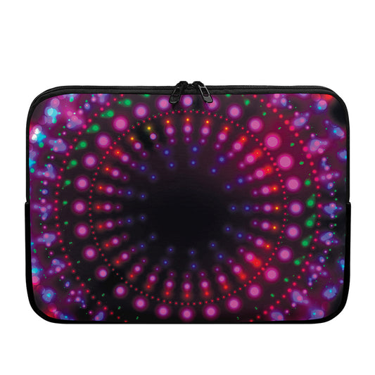 Light Mandala Print Laptop Sleeve