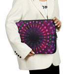 Light Mandala Print Laptop Sleeve