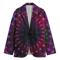 Light Mandala Print Men's Blazer