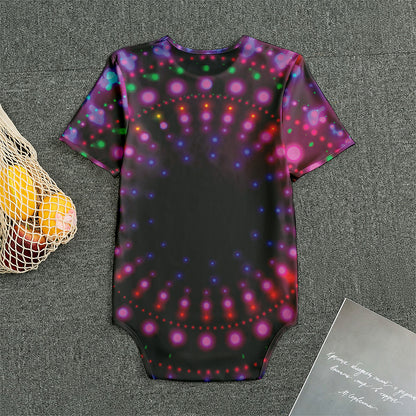Light Mandala Print Men's Bodysuit