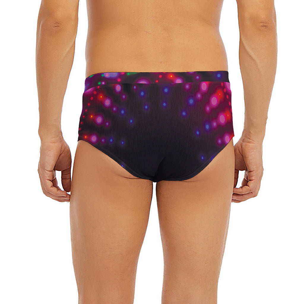 Light Mandala Print Men's Briefs