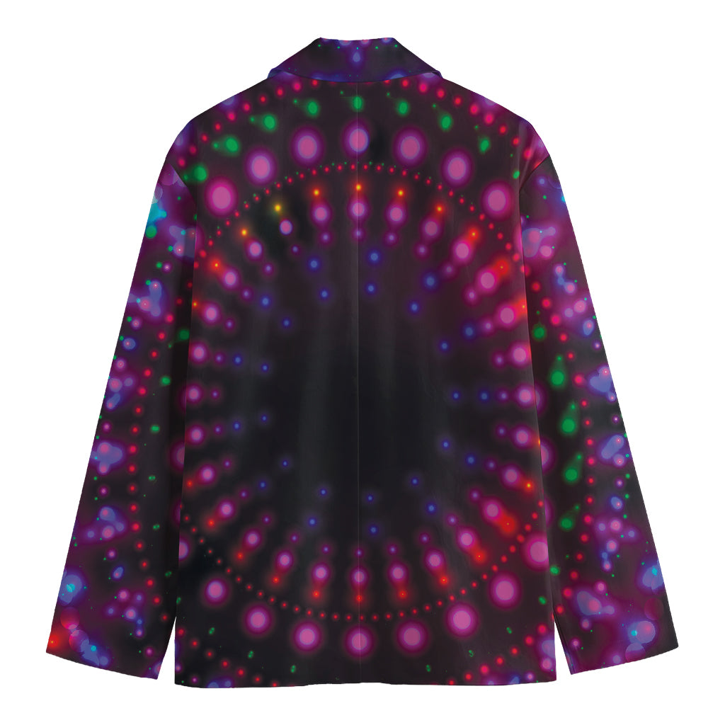 Light Mandala Print Men's Cotton Blazer