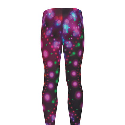 Light Mandala Print Men's leggings