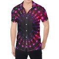 Light Mandala Print Men's Shirt