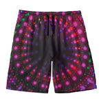 Light Mandala Print Men's Swim Trunks