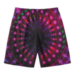 Light Mandala Print Men's Swim Trunks