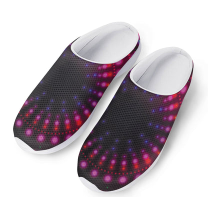 Light Mandala Print Mesh Casual Shoes