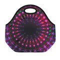 Light Mandala Print Neoprene Lunch Bag
