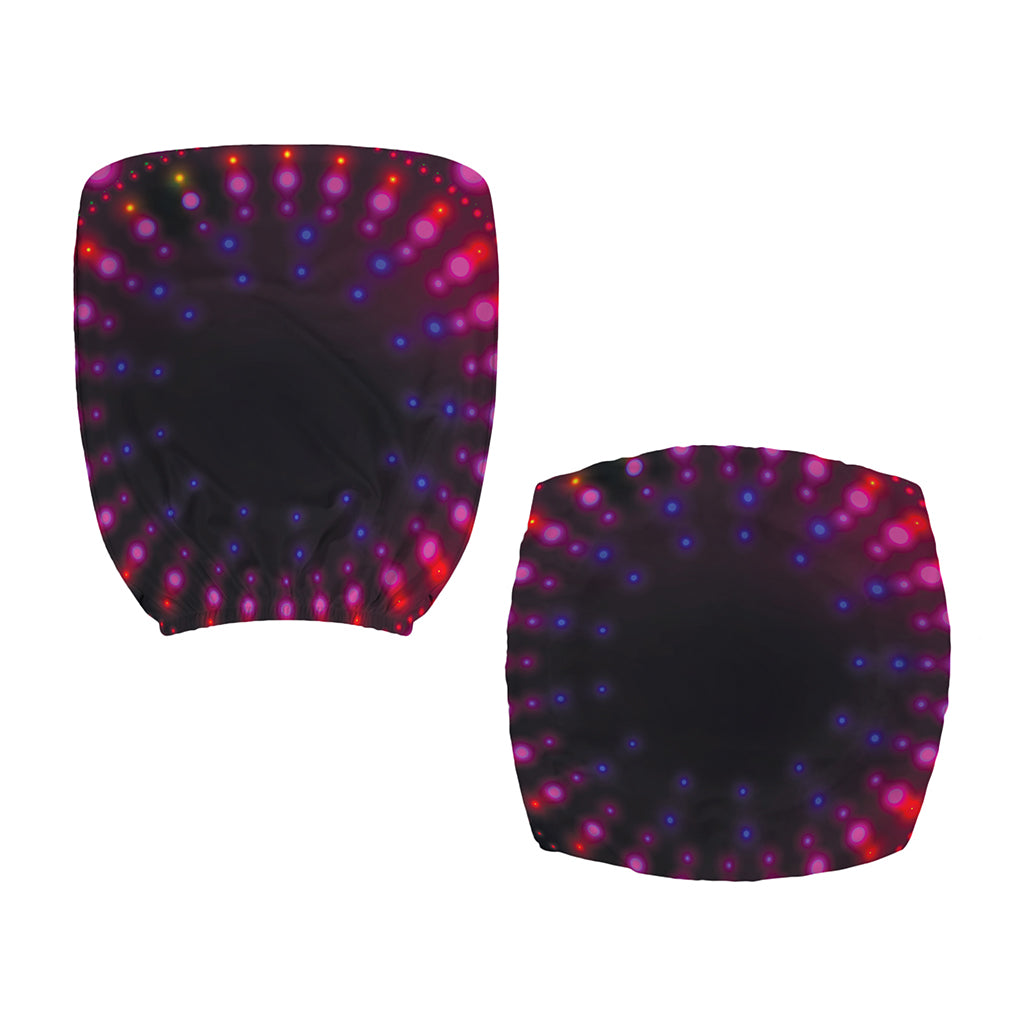 Light Mandala Print Office Chair Cover