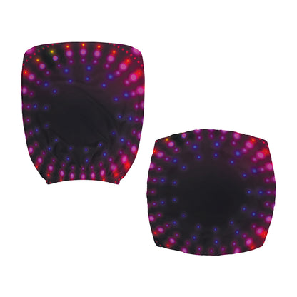 Light Mandala Print Office Chair Cover