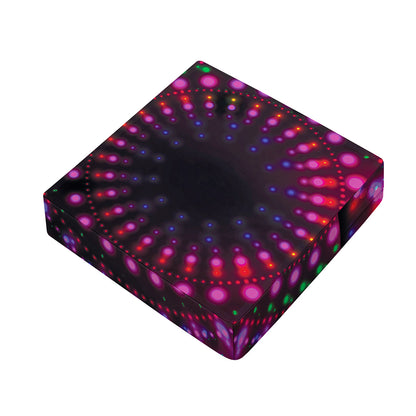 Light Mandala Print Outdoor Seat Cushion Cover