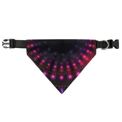 Light Mandala Print Over The Collar Dog Bandana