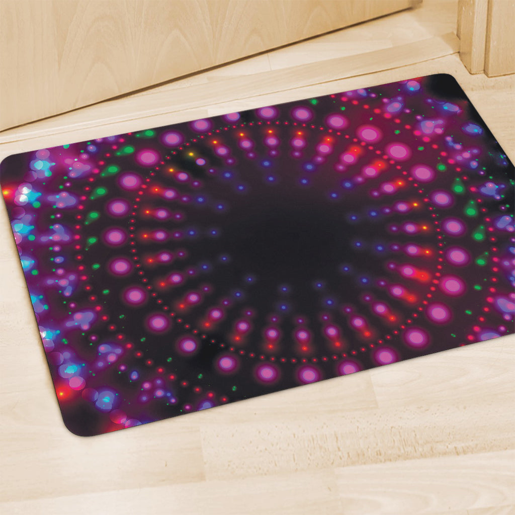 Light Mandala Print Polyester Doormat