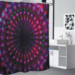Light Mandala Print Premium Shower Curtain