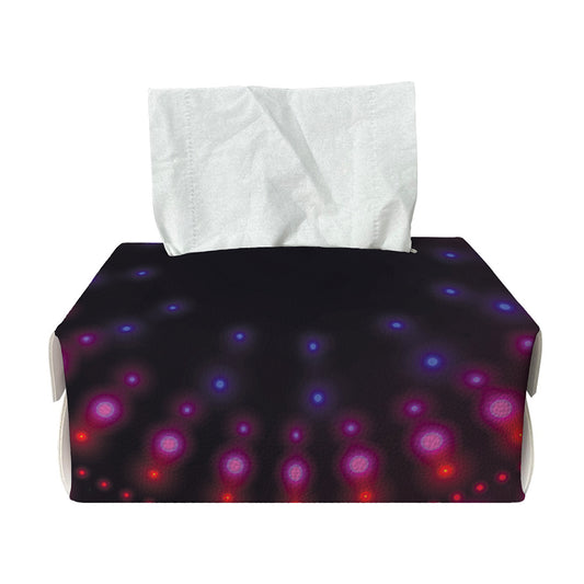 Light Mandala Print Rectangle Tissue Box Cover