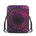 Light Mandala Print Rectangular Crossbody Bag