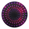 Light Mandala Print Round Blanket
