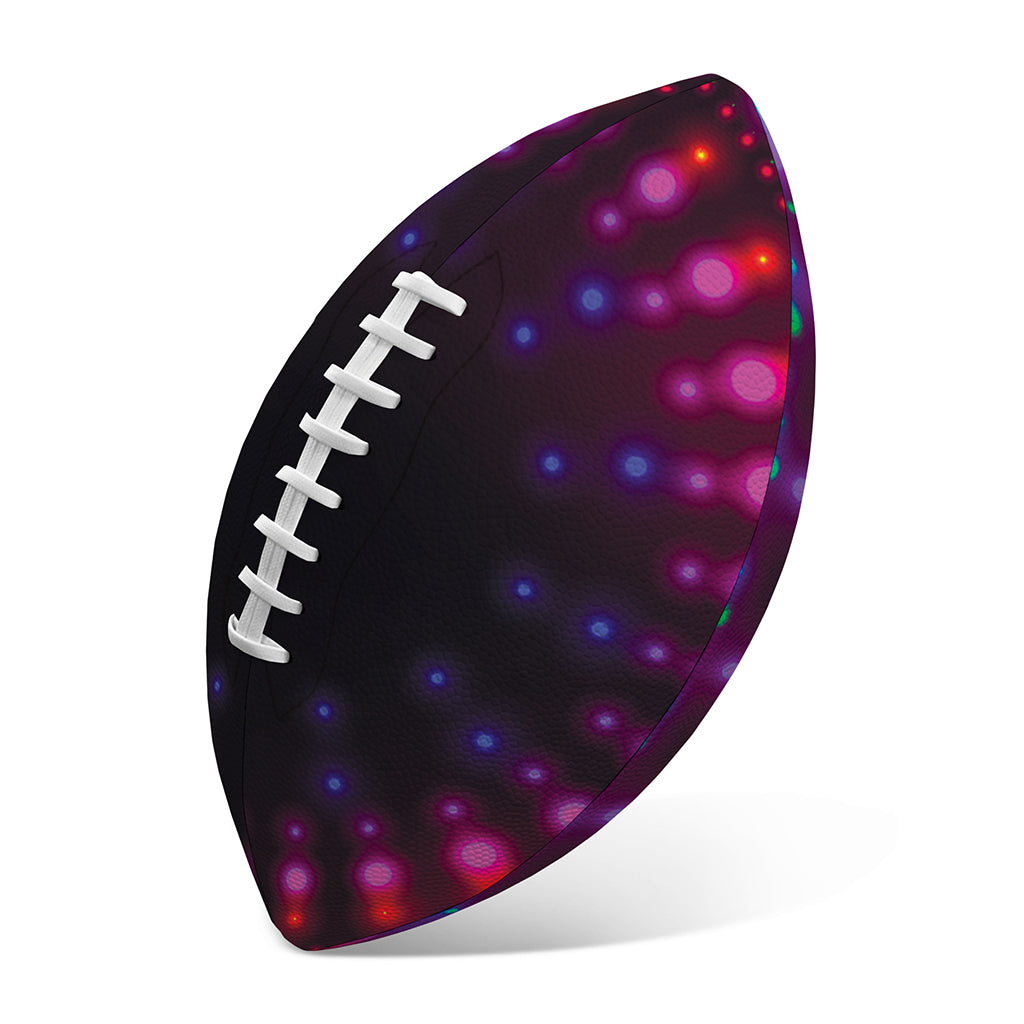 Light Mandala Print Rugby Ball