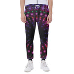 Light Mandala Print Scuba Joggers