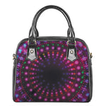 Light Mandala Print Shoulder Handbag