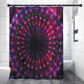Light Mandala Print Shower Curtain