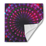Light Mandala Print Silk Bandana