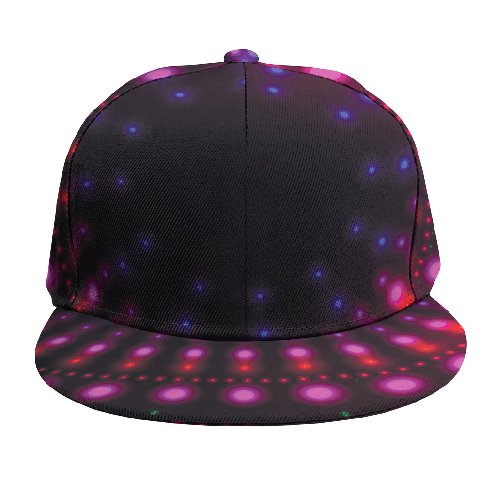 Light Mandala Print Snapback Cap