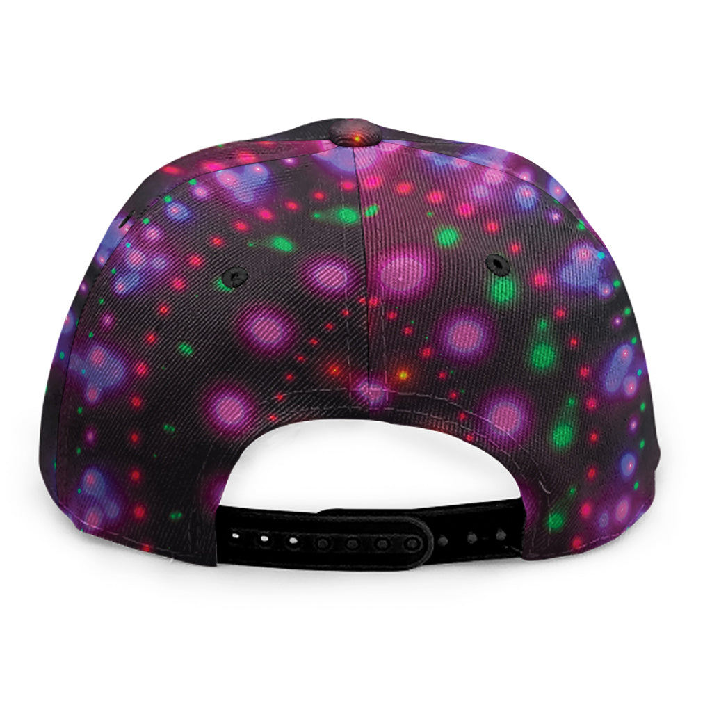 Light Mandala Print Snapback Cap