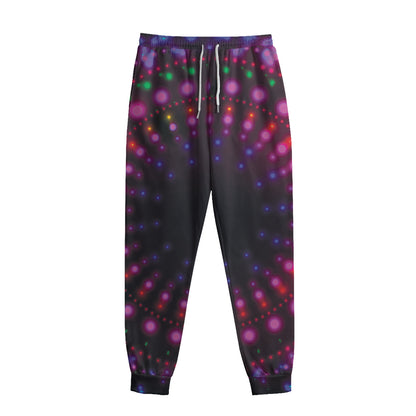 Light Mandala Print Sweatpants