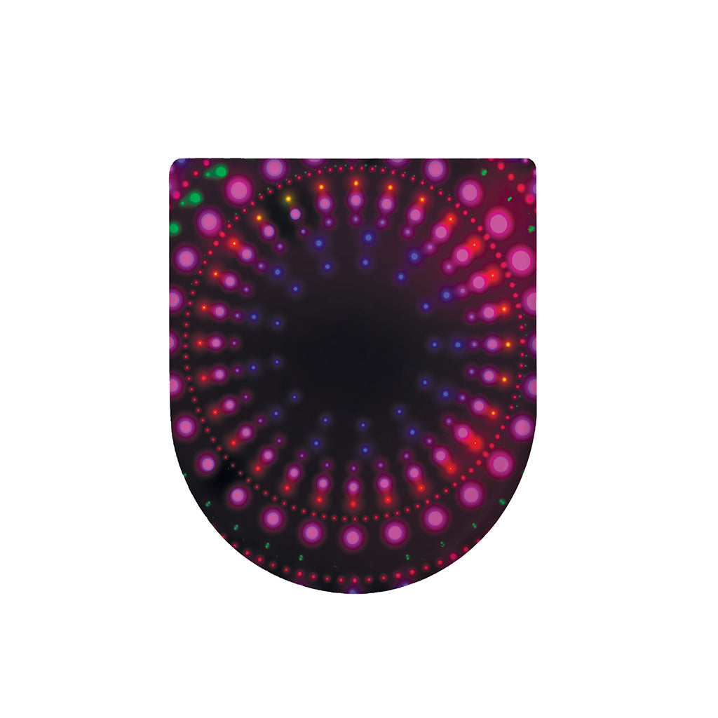 Light Mandala Print Toilet Lid Cover