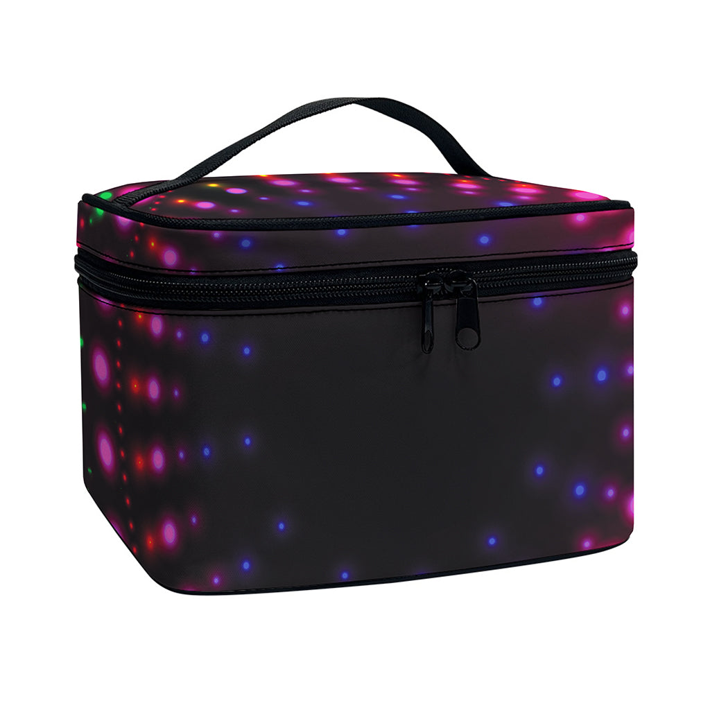 Light Mandala Print Travel Makeup Bag